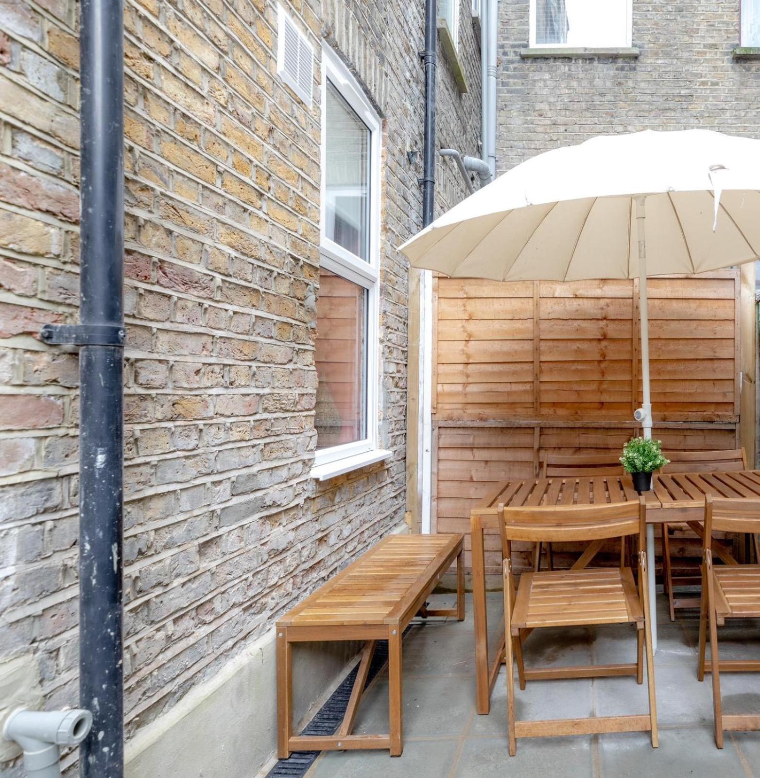Stylish 2 Bedrooms Flat Sleeps 6 & Garden London Zone 2 Cls Central Экстерьер фото